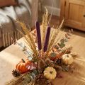 Zmes trstinových klasov fialová, bielo vyblednutá 100 ks | Floristik24.sk