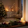 LED hviezda s priehradkou na batérie na stojane na parapet a stôl 46 cm | Floristik24.sk