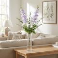 Umelé kvety Delphinium svetlo fialové na stonke 90cm 2ks | Floristik24.sk