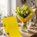 Kvet krepový žltý W10cm gramáž 128g/m2 L250cm 2 kusy | Floristik24.sk
