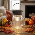 Dekoratívny pohár na pitie s LED lampou Ø8cm V16cm | Floristik24.sk