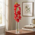 Orchidea Cymbidium červená 78cm | Floristik24.sk