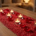 Dekoračné kamienky granulátové červené 2mm - 3mm 2kg | Floristik24.sk