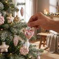 Ozdoby na vianočný stromček sklenené Ozdoby na vianočný stromček pastel 12 kusov | Floristik24.sk
