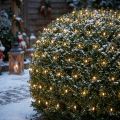 LED svetelná sieť 384 teplá biela 3m x 3m pre vonkajšie použitie | Floristik24.sk