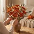 Sušené kvety Achillea Orange, rebríček obyčajný, 45-60 cm, 1 kg | Floristik24.sk