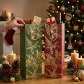 Vianočné darčekové tašky Vianočné tašky imelo 12×36cm 2ks | Floristik24.sk