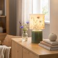 LED stolová lampa s kvetinovým vzorom pre štýlové osvetlenie obývačky, 23 cm | Floristik24.sk