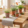 Páska filcová, páska črepníková sivo-prírodná 15cm 5m | Floristik24.sk