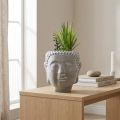 Umelý sukulentný kvetináč Budha Ø12cm V25cm | Floristik24.sk