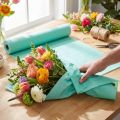 Manžetový papier hodvábny papier kvetinový papier tyrkysový 25cm 100m | Floristik24.sk