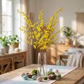 Umelé dekoratívne konáre forsythie na Veľkú noc žlté 138 cm | Floristik24.sk