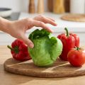 Ľadový šalát umelý Real-Touch Ø12cm | Floristik24.sk