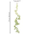 Umelá girlanda s panašovanými listami, 175 cm | Floristik24.sk