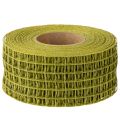 Mriežková páska 4,5cm x 10m machovo zelená | Floristik24.sk