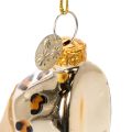 Sklenená ozdoba na topánky s