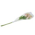 Floristik24 Gloriosa ružovo-biela umelá 84cm 3ks