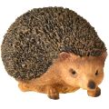 Floristik24 Dekoratívna figúrka ježka jesenná ručne maľovaná hnedá 14×9,5×9cm