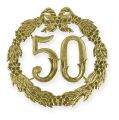 Floristik24 Výročie číslo 50 v zlate
