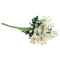 Floristik24 Harmanček lúčne kvety umelé biele 58cm 4ks