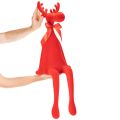 Dekoratívna figúrka losa, pletená polička s mašľou, 80 cm | Floristik24.sk