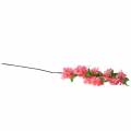 Floristik24 Konár z čerešňového kvetu umelý ružový 103cm