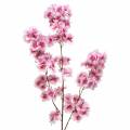 Floristik24 Konár z čerešňového kvetu umelý ružový 104cm