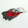 Floristik24 Kixx nylonové záhradné rukavice veľkosť 10 červené, šedé