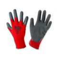Floristik24 Kixx nylonové záhradné rukavice veľkosť 8 červené, šedé