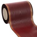 Floristik24 Stuha do venca Bordeaux Moiré 125mm ozdobná stuha