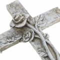 Floristik24 Náhrobný dekoračný kríž 7,5cm x 11cm 4ks