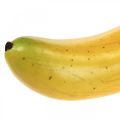 Floristik24 Umelé banánové deko ovocie Umelé ovocie Ø4cm 13cm