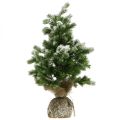 Floristik24 Umelý mini vianočný stromček vo vreci Snowy Ø32cm V55cm