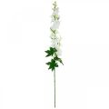 Floristik24 Umelý larkspur biely Delphinium umelé hodvábne kvety 98 cm