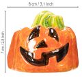 Dekoratívna keramická figúrka tekvice na jeseň a Halloween, 8 cm | Floristik24.sk