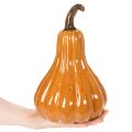 Jesenná dekorácia na stôl z keramickej tekvice 26 cm | Floristik24.sk