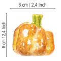 Dekoratívne tekvice na jesennú výzdobu stola, 6 cm, 2 kusy | Floristik24.sk