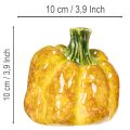 Figúrka tekvice na jesennú dekoráciu stola, jesenná dekorácia, 10 cm, 2 kusy | Floristik24.sk