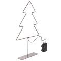 Floristik24 LED vianočný stromček, na batérie, dekorácia na stôl v interiéri, 47 cm