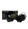 Floristik24 LED ryžová svetelná reťaz 180s 13,5m čierna/teplá biela