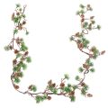 Floristik24 Girlanda z umelého smrekovca so šiškami a ihličkami, 120 cm