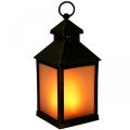 Floristik24 LED lampáš s časovačom Deco lampáš Vintage Gold H23cm