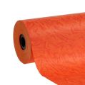 Floristik24 Manžetový papier oranžovo-červený 25cm 100m