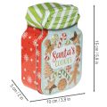 Kovová forma na sušienky s vianočným motívom v dizajne dózy na sušienky, 15 cm, 2 kusy | Floristik24.sk