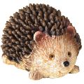 Floristik24 Mini figúrky ježka jesenné ručne maľované 4×2,5×2 cm 6 kusov