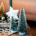 Floristik24 Mini dekorácia na vianočný stromček zasnežená 10cm 4ks