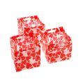 Floristik24 Minitašky plastové červené 6,5 cm x 6,5 cm 12ks