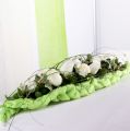 Floristik24 Kvetinová dekorácia na stôl z penovej tehly zelená 22cm x 7cm x 5cm 10ks