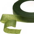 Floristik24 OASIS® Flower Tape, kvetinová páska, samolepiaca, machovo zelená Š13mm D27,5cm 2ks