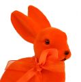 Floristik24 Veľkonočný zajačik farebný druh. 15cm vločkované 4ks